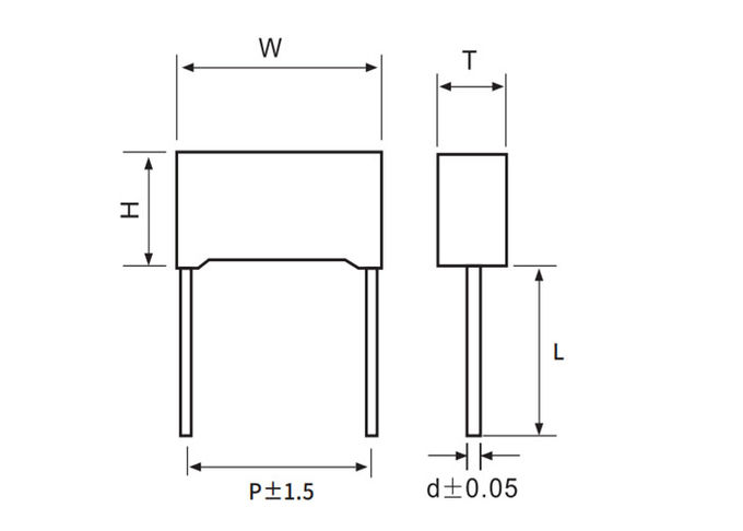 FKP 2/FKP 3 ΠΥΚΝΩΤΉΣ 2 MKP-X2 0.33UF/310V P22.5 WIMA ΑΣΦΆΛΕΙΑΣ KEMET R4631/R463R/R463W/R463N TDK B32669 VISHAY F339M-X2