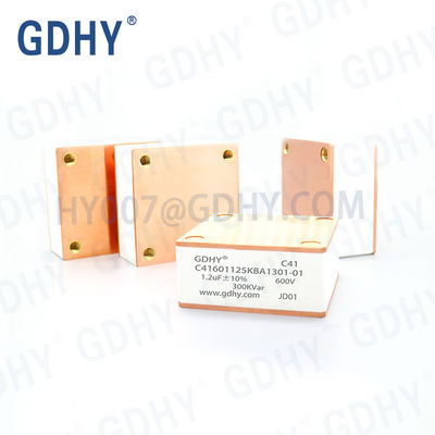 COPPER 1.2μF 600VAC 300kVar Power Film Capacitor