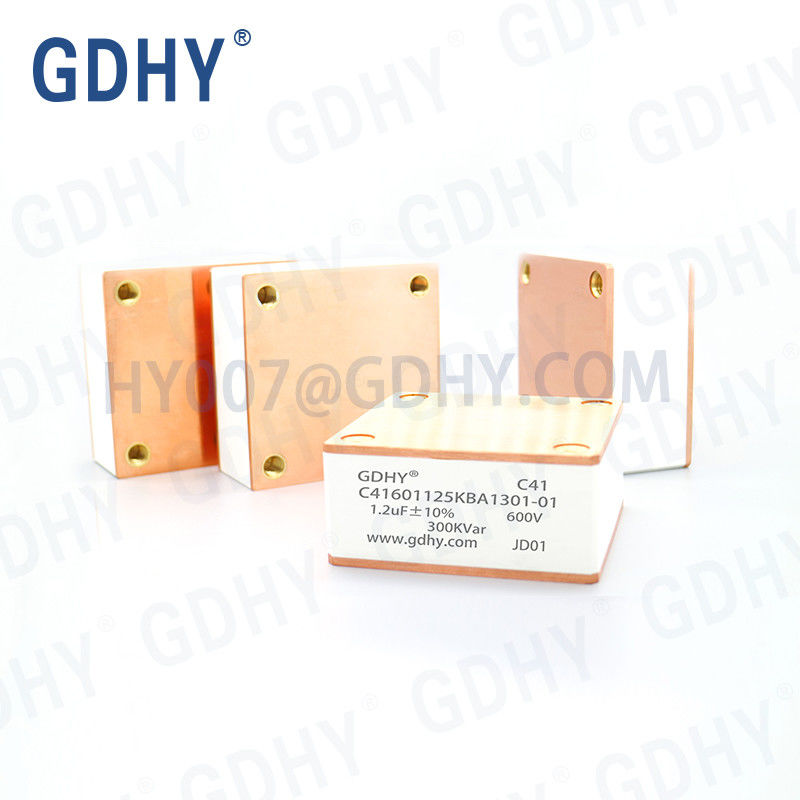 COPPER 1.2μF 600VAC 300kVar Power Film Capacitor