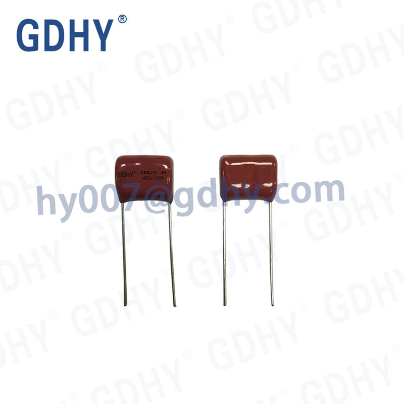 GDHY CBB28-682J1250V-10RN-1R for High Frequency Direct Current And Pulse Circuits